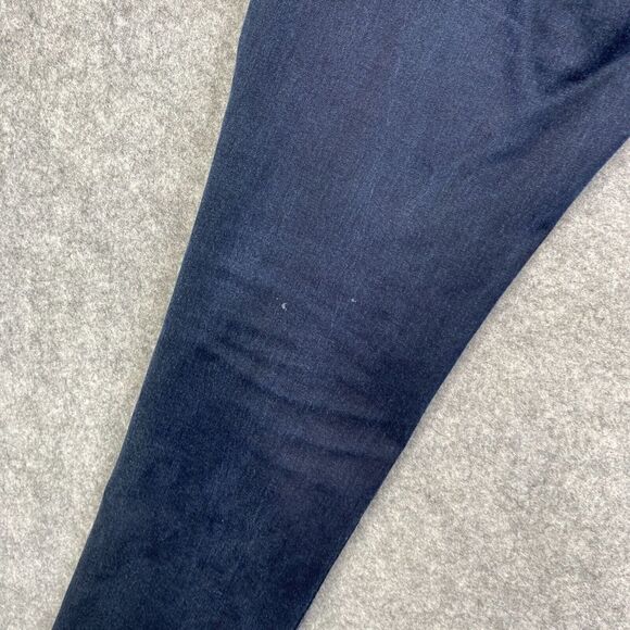 Bogner Women's Jeans Dark Blue Loose Fit High Rise Straight Leg Size US-10 Denim - Picture 9 of 12